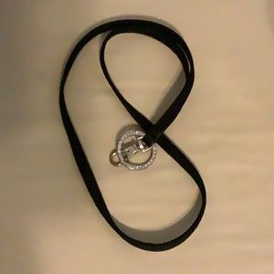 Vera Bradley Black Lanyard